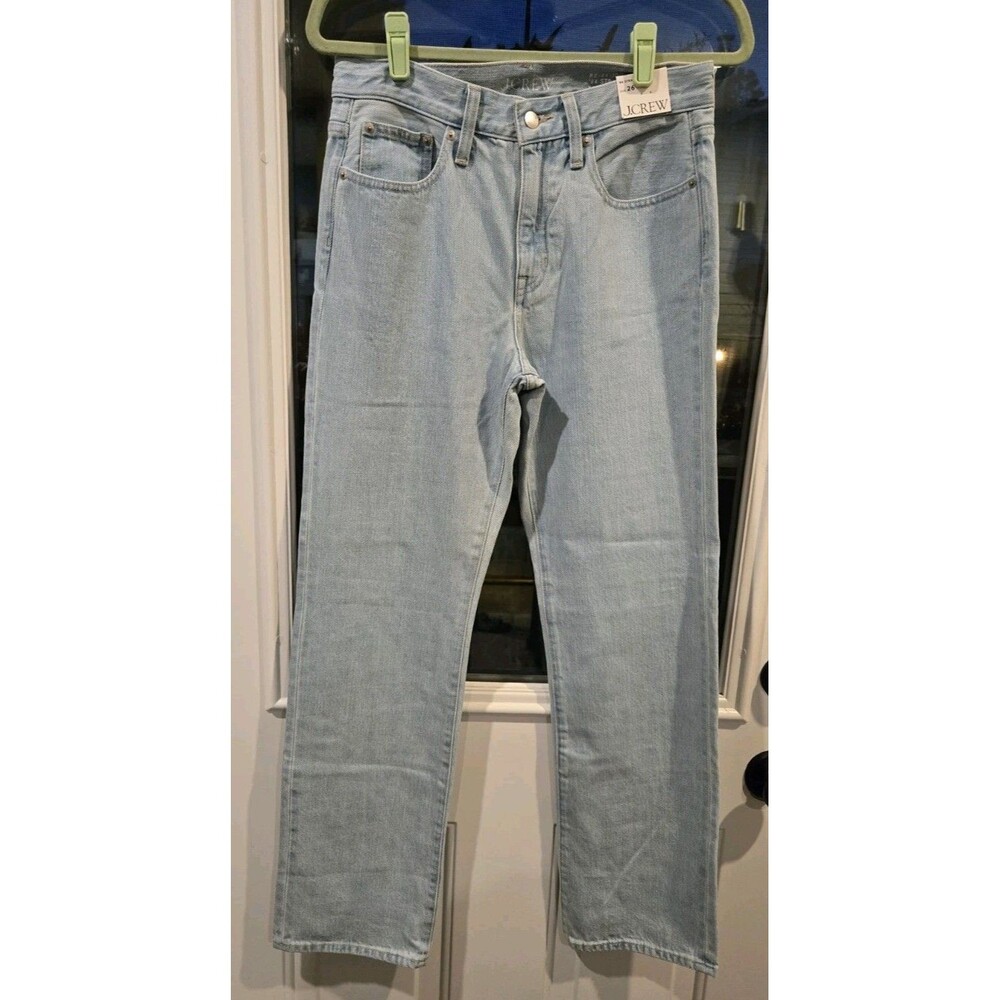 NWT J.Crew '84 Straight Jeans Light wash Women's 26 Reimagined